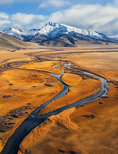 Tussen hemel en Nieuw-Zeeland van fernlichtsicht