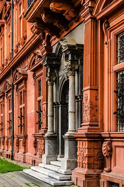 Fassade Schloss in Mainz von Dieter Walther