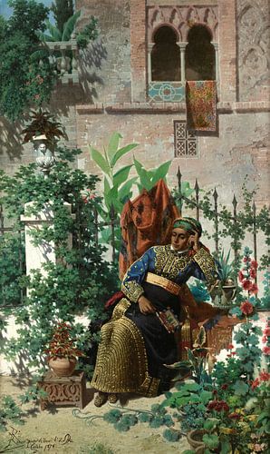 Een herinnering aan Afrika. Sefardische bruid, Rafael Romero Barros