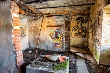 Urban fotografie papierfabriek Frankrijk van Peter Marinus