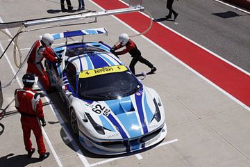 Pitstop Ferrari 458 van Ralph van Houten