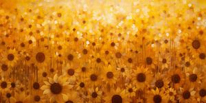 Goldene Sonnenblumen