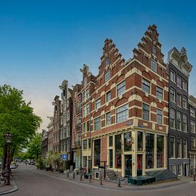 De mooiste grachtenpanden van de Brouwersgracht in Amsterdam van Peter Bartelings