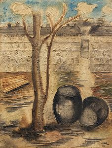 Jankel Adler – Häuser in Düsseldorf (1928)