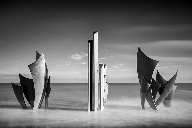 Omaha beach monument les Braves van Antwan Janssen