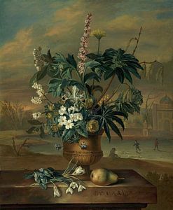 Zwölf Monate voller Blumen: Januar, Jacob van Huysum