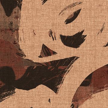 Formes organiques dans le style japonais wabi-sabi sur Dina Dankers