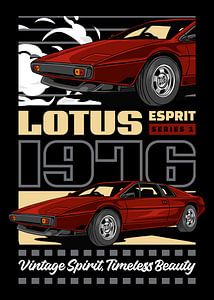 Lotus Esprit Serie 1 Auto von Adam Khabibi