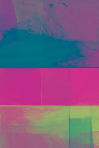 Abstrakt in leuchtenden Farben von Studio Allee