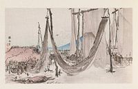 Takeuchi Seihō - Seihō jūni Fuji, Pl.07 (1894) van Peter Balan thumbnail