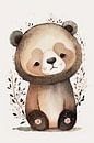 Cute bear nursery by Your unique art thumbnail