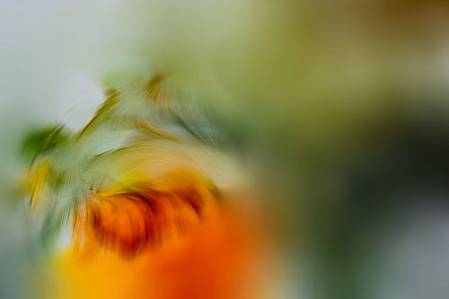 Abstracte kunst in alcoholinkt