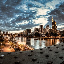 Citylights Fankfurt van Sven Frech