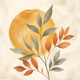 Boho Botanical Nursery Collection - Bohemian composition