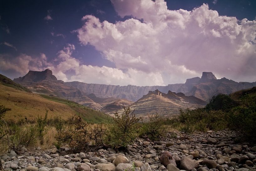 Amphithéâtre, montagnes du Drakensberg par Jasper van der Meij