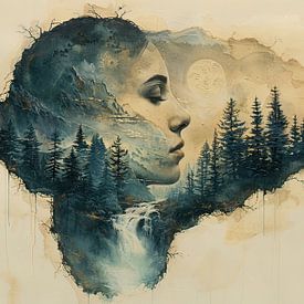 Nature Collage | Collage | Modern by Wonderful Art