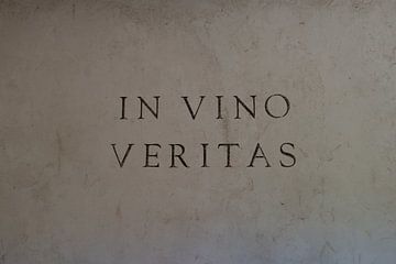 in wijn zit de waarheid, In vino Veritas van Michel Knikker
