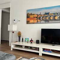 Klantfoto: St.Servaos Brögk - Sint Servaasbrug Maastricht in de ochtendzon van Teun Ruijters, als artframe
