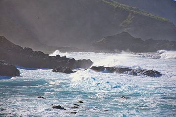 Pure energie: de brekende golf voor de kust van La Palma