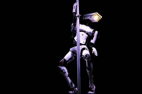 Robot Pole Dancer I