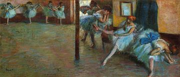 Edgar Degas,De Ballet repetitie