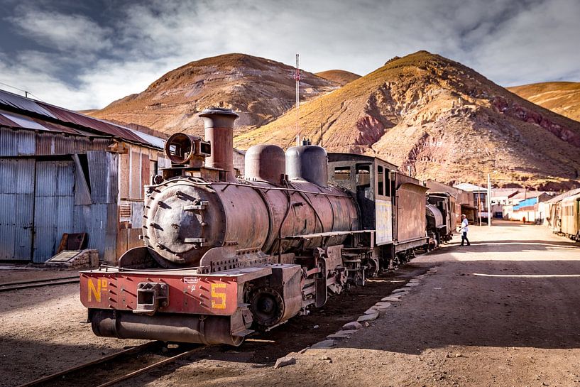 Locomotive Pulacayo L by Joke de Jager