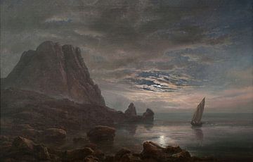 Kust van Capri, Johan Christian Clausen Dahl
