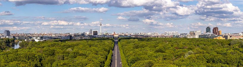 Panorama de la ligne d'horizon de Berlin par Frank Herrmann