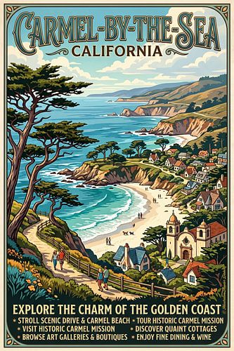 Venez visiter Carmel-by-the-Sea
