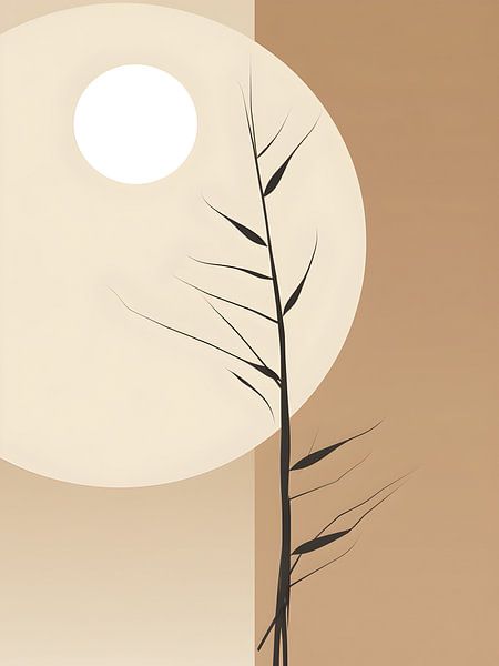 Minimalist sunrise by Petra Dreiling-Schewe