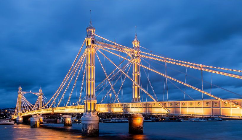 Albert Bridge, London von Adelheid Smitt