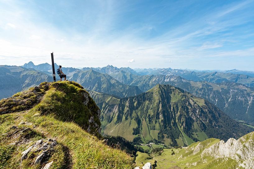 Allgäu Alps from the Höfats by Leo Schindzielorz