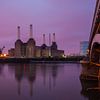 Centrale électrique de Battersea à Londres sur Bert Beckers