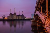 Centrale électrique de Battersea à Londres par Bert Beckers Aperçu
