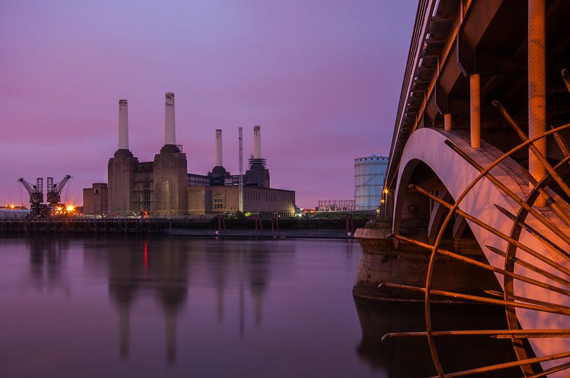 Centrale électrique de Battersea à Londres par Bert Beckers