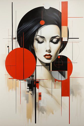 Abstract portrait of a woman (3)