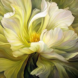 Floral Lime by Jacky