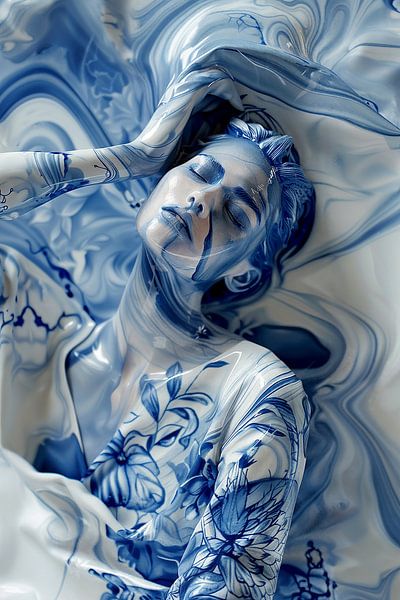 Delfter Blau fusion von Bianca ter Riet