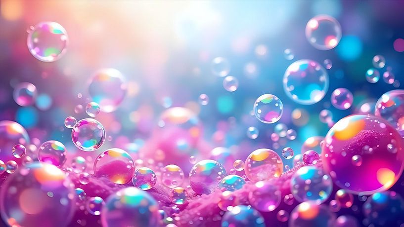 Elegant soap bubbles by Jean Pierre