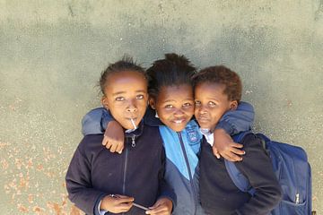 Zuid Afrika, drie vriendinnen van Anita Tromp