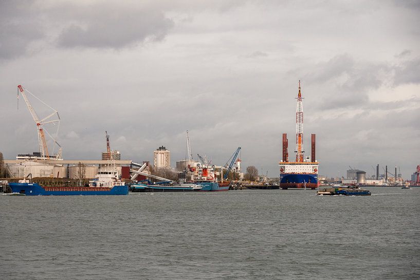 Port of Rotterdam. by Janny Beimers