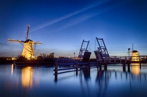 Windmühlen von Kinderdijk von Mark Bolijn