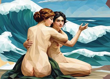 The Sea Nymphs Lowpoly