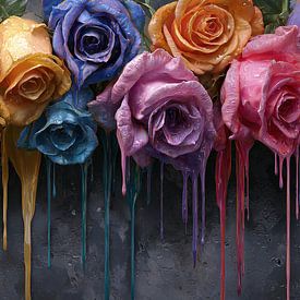 Fleur en fusion sur Retrotimes