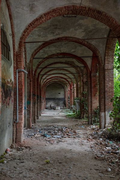 Abandoned barracks of Voghera, Piedmont, Italy by Joost Adriaanse