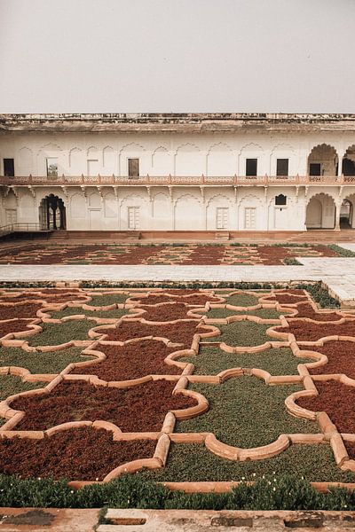 Die Gärten des Kastells von Agra | Indien, Asien | Reisefotografie von Lotte van Alderen