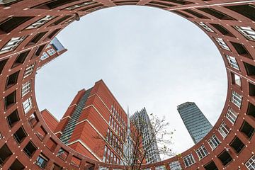 Kreispanorama von Clioplein, Den Haag von Mieneke Andeweg-van Rijn