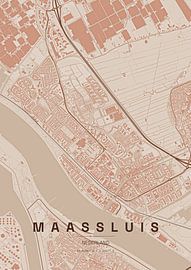 Map of Maassluis