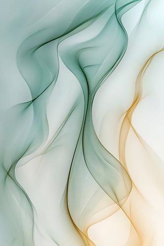 Zachte abstracte lijnen en kleuren