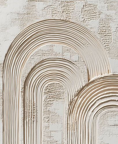 Bogenlinien der Ruhe und des Rhythmus